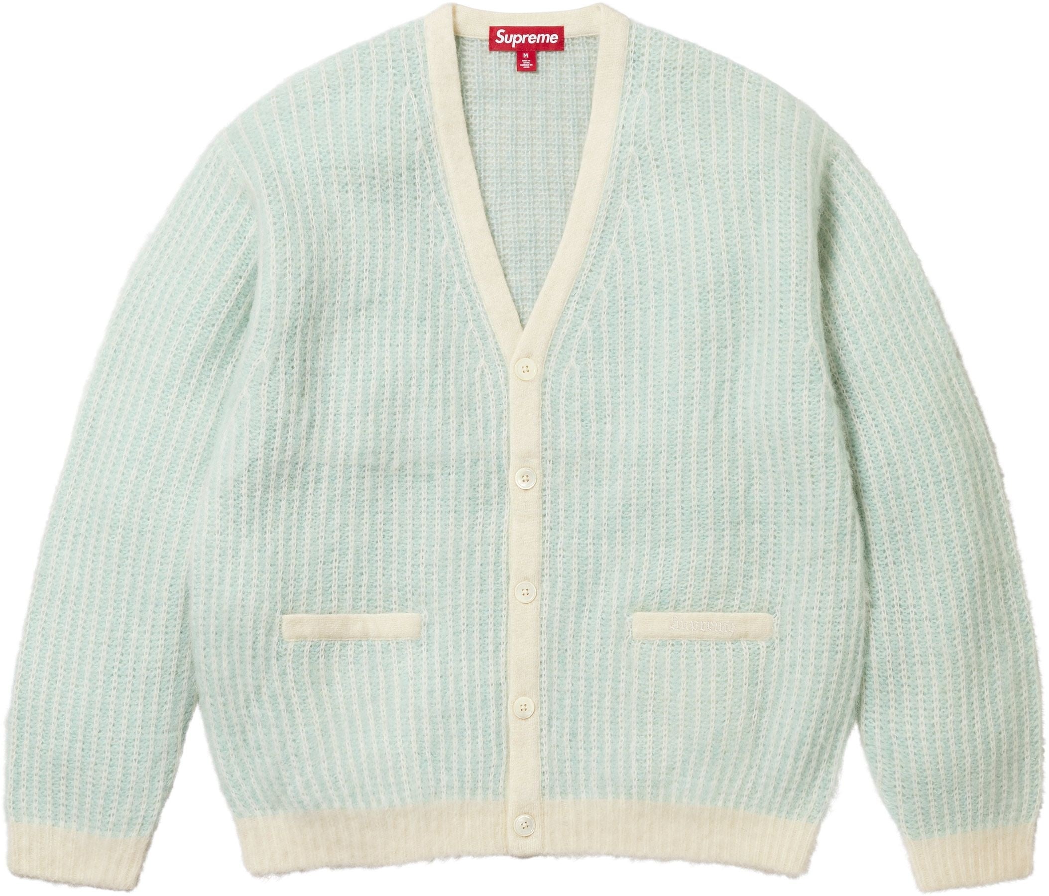 2-Tone Mohair Cardigan view 3